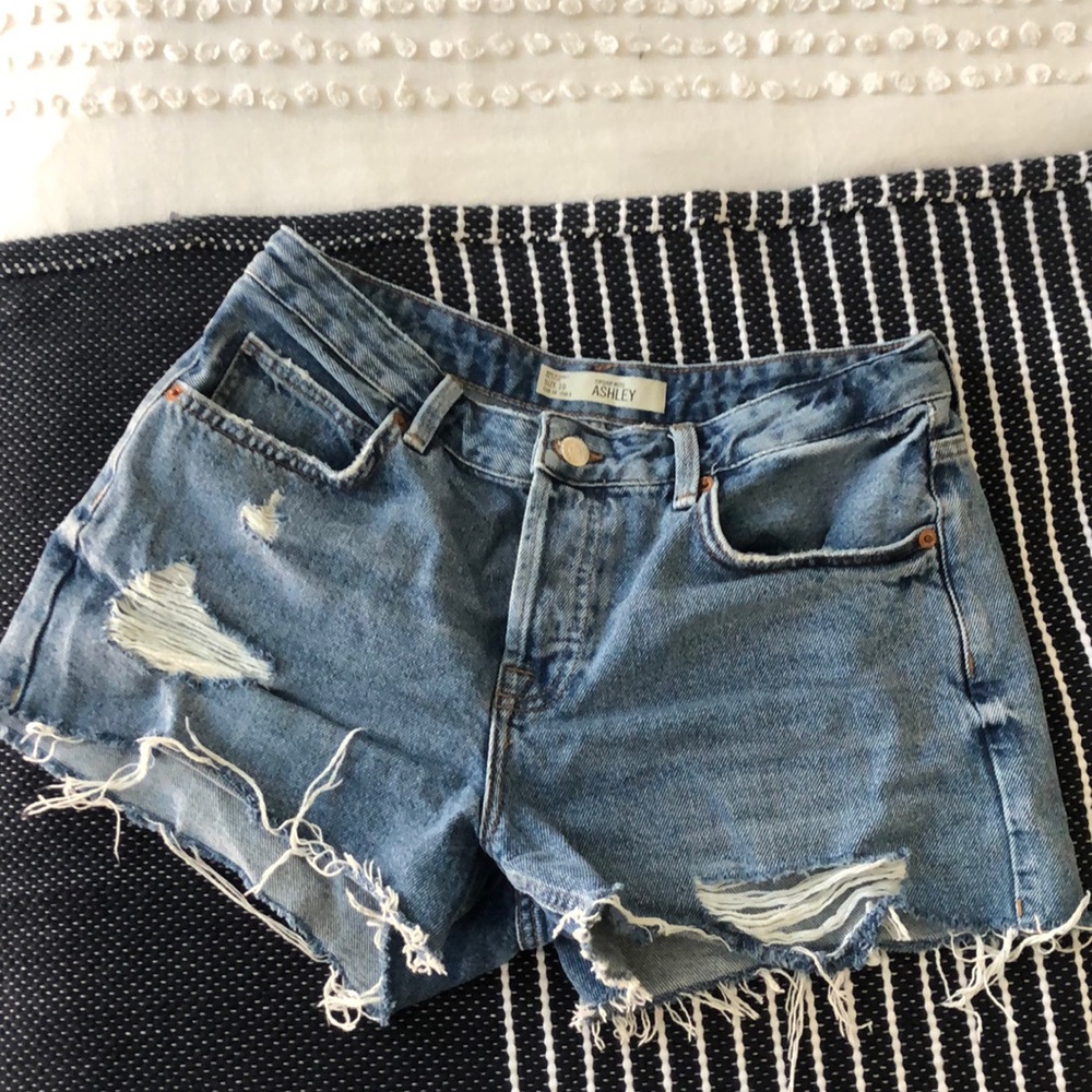 Topshop Demin Shorts